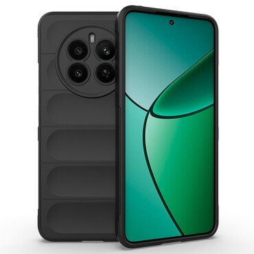 Robusna maska "Waves" za Realme 12 Plus - crna