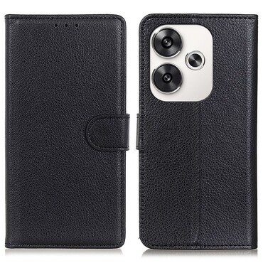 Torbica "Litchi" za Xiaomi Poco F6 - crna