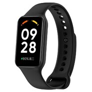 Silikonski remen za sat Xiaomi Smart Band 8 Active / Redmi Smart Band 2 - crni