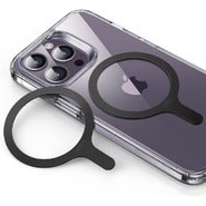 Unverzalni magnetni obruč ESR "HALOLOCK" - pretvori svoj telefon u MagSafe kompatibilni uređaj (2-pack) - crni