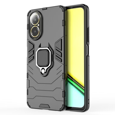 Robusna maska "Impact X Ring" za Realme C67 4G - crna