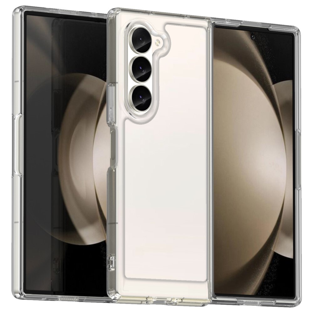 Hibridna maska "Frame Shield" za Samsung Galaxy Z Fold6 - prozirna