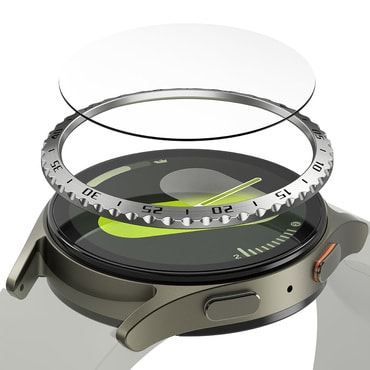 Zaštitno kućište Ringke "Bezel Styling & Glass" za Samsung Galaxy Watch 7 44mm - silver