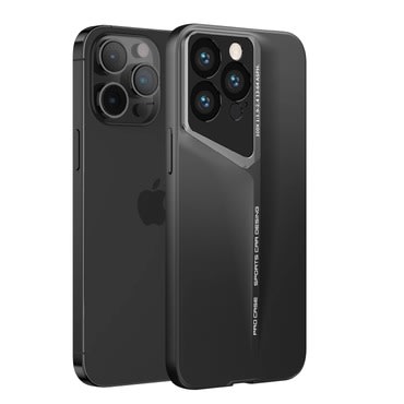 Premium tanka maska Blade s dodatnom zaštitom zadnjih kamera za  iPhone 14 Pro - midnight black