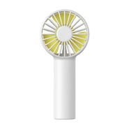 Premium prijenosni mini ventilator JisuLife "TooCool" s USB punjenjem i tri brzine - bijeli