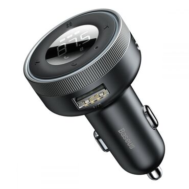 FM Bluetooth transmitter i autopunjač Baseus "Enjoy" 3.4A s dva USB izlaza i LED zaslonom FM Bluetooth transmitter i autopunjač Baseus "Enjoy" 3.4A s dva USB izlaza i LED zaslonom