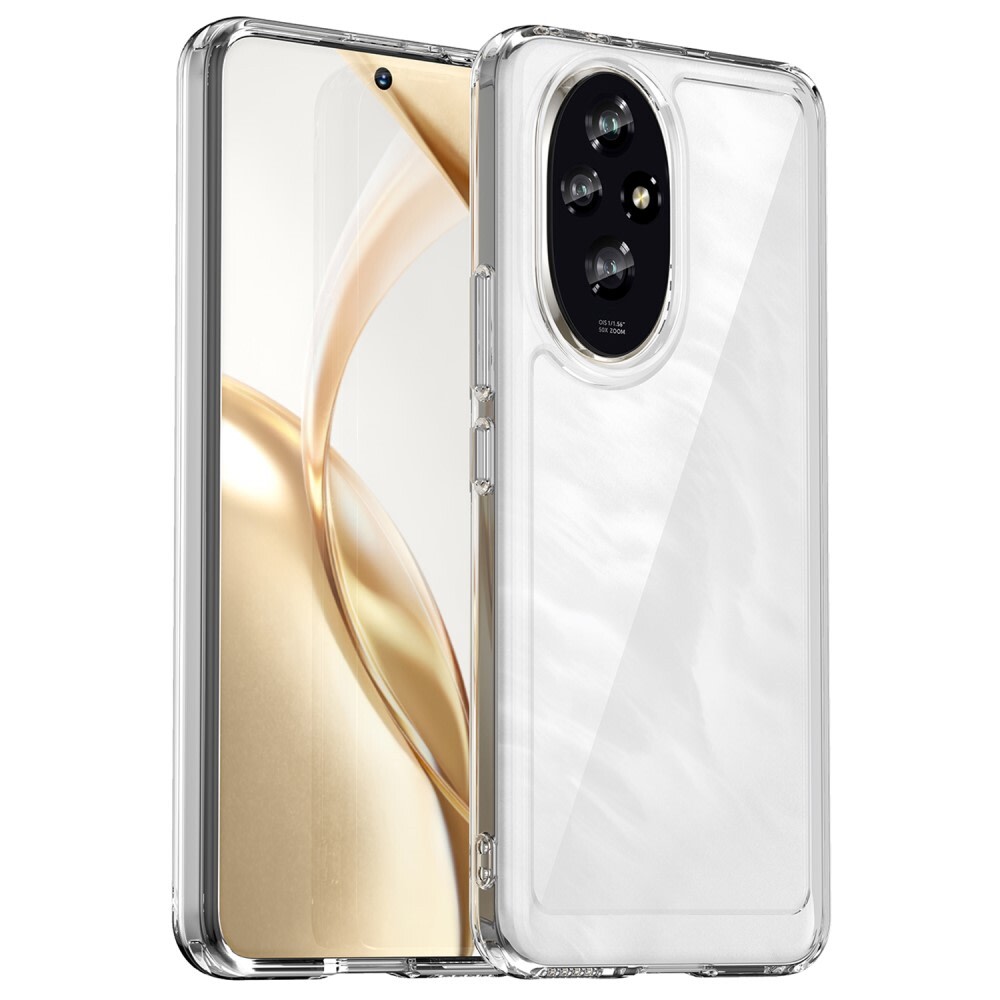 Hibridna maska "Frame Shield" za Honor 200 Pro - prozirna