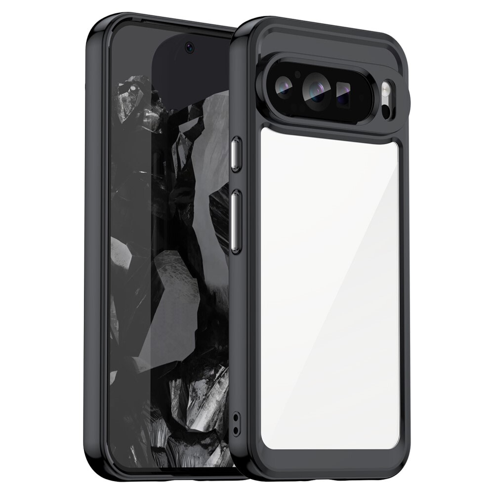 Hibridna maska "Frame Shield" za Google Pixel 9 Pro XL - crna