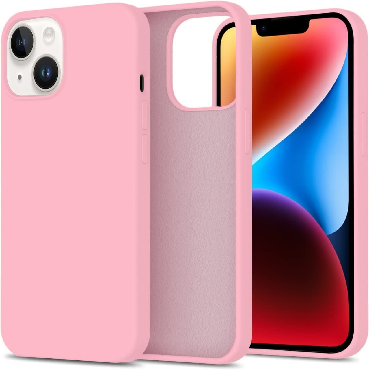 Silikonska maska "Opticase Pastel" by Optishield© za iPhone 16 - pink