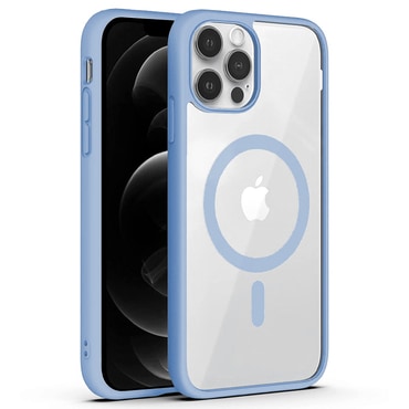 Hibridna maska "PastelMag" s magnetom Magsafe za iPhone 16 Pro - sky blue