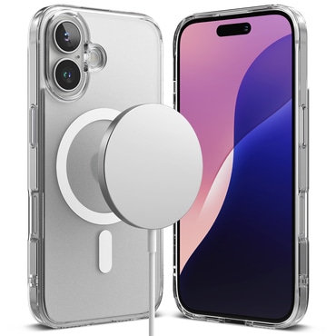 Maska Ringke "Fusion Magnetic" za iPhone 16 - matte clear