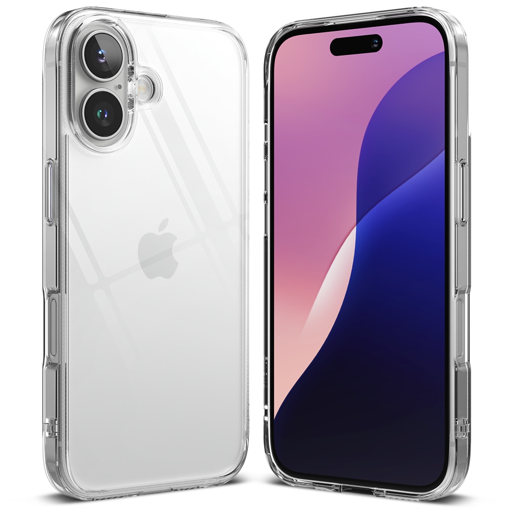 Maska Ringke "Fusion" za iPhone 16 Plus - matte clear