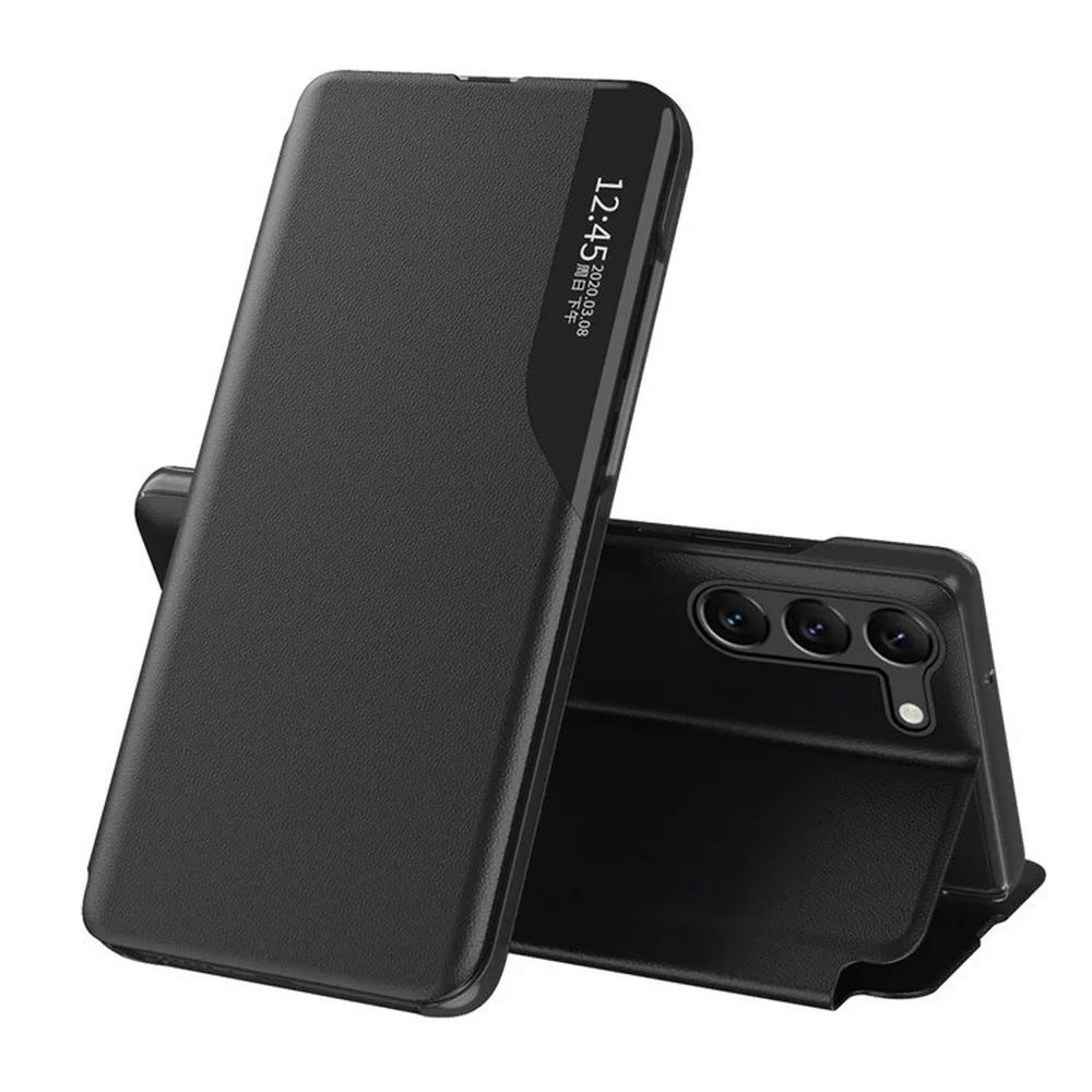 Torbica "Edge View" za Samsung Galaxy S23 - crna