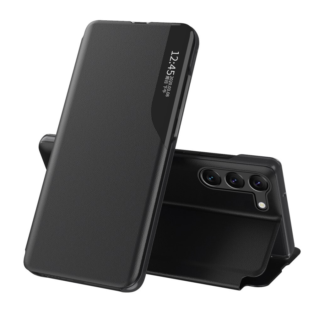 Torbica "Edge View" za Samsung Galaxy S22 - crna