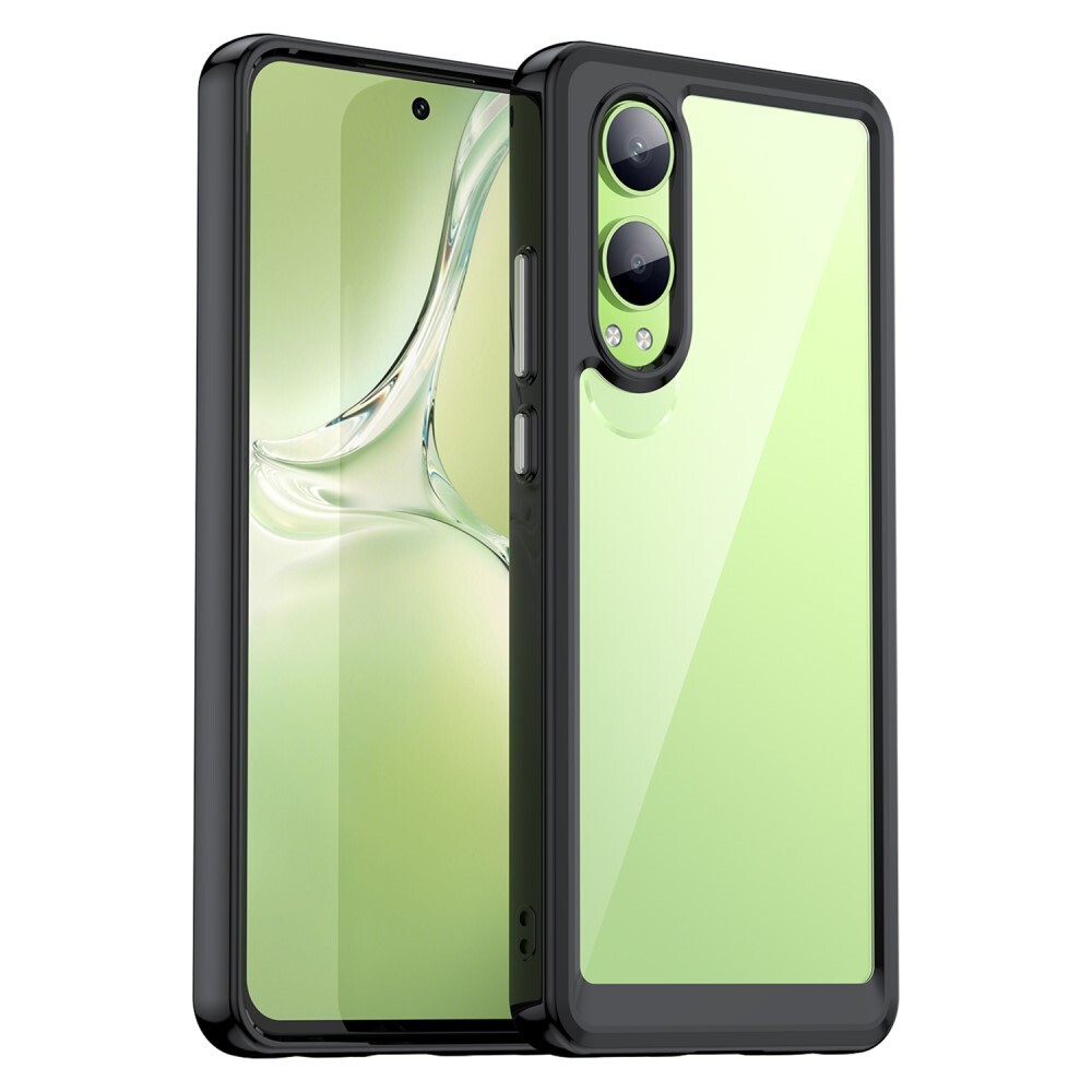 Hibridna maska "Frame Shield" za OnePlus Nord CE4 Lite - crna
