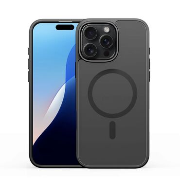 Hibridna maska "Yind" s magnetom Magsafe za iPhone 16 Pro Max - black