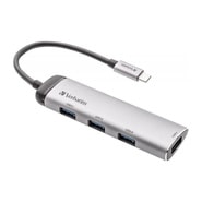Multifunkcionalni USB Hub Verbatim sa četirni USB 3.2 ulaza