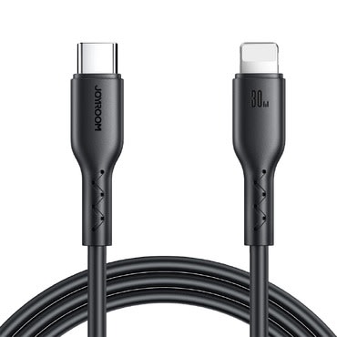 Kabel za punjenje i prijenos podataka Joyroom "Flash-Charge SA26-CL3" - USB-C u Lightning kabel s PD 30W - 1 m - crni Kabel za punjenje i prijenos podataka Joyroom "Flash-Charge SA26-CL3" - USB-C u Lightning kabel s PD 30W - 1 m - crni