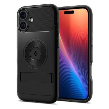 Maska Spigen "Slim Armor MagFit" za iPhone 16 - matte black