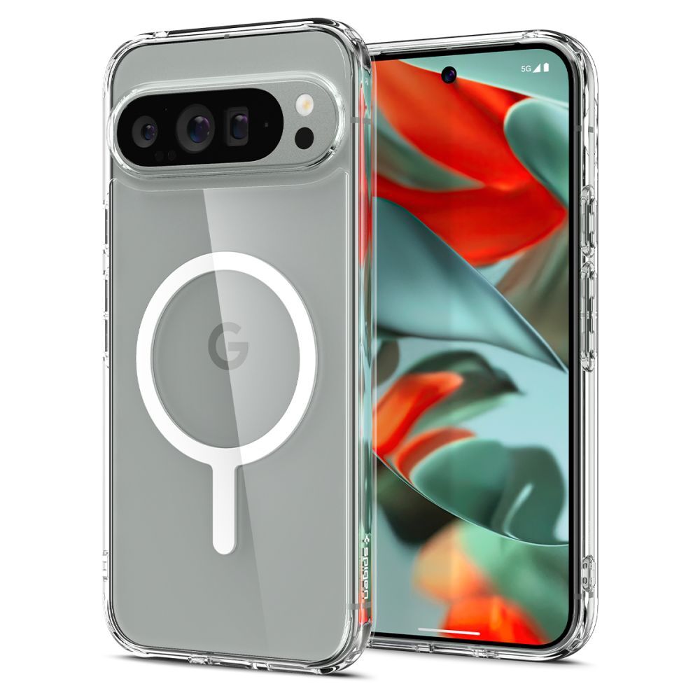 Maska Spigen "Ultra Hybrid Metal Ring" za Google Pixel 9 Pro XL - white