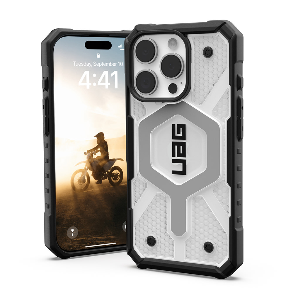 Maska UAG "Pathfinder Clear MagSafe" za iPhone 16 Pro - ice