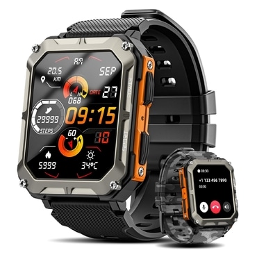 Vojnički pametni sat BlackHawk PRO s funkcijom Bluetooth zvanja i nadograđenim zaslonom Vojnički pametni sat BlackHawk PRO s funkcijom Bluetooth zvanja i nadograđenim zaslonom