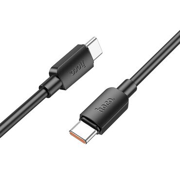 USB-C u USB-C kabel Hoco "X96" s PD 100W - 1m - black USB-C u USB-C kabel Hoco "X96" s PD 100W - 1m - black