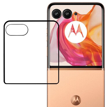 Premium 3D Full Body zaštitno staklo za zadnji zaslon Motorola Razr 50 Ultra - Crno