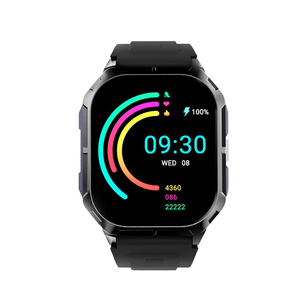 Pametni sat HiFuture "FutureFit Ultra3" - izdržljivi sportski sat za sve aktivnosti - crni