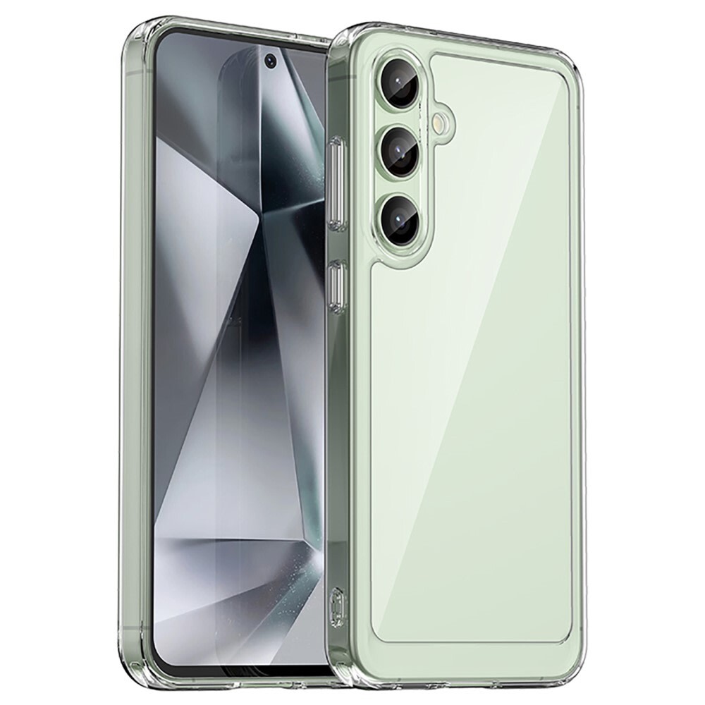 Hibridna maska "Frame Shield" za Samsung Galaxy S24 FE - prozirna