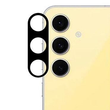 Full body zaštitno staklo za zadnju kameru za Samsung Galaxy S24 FE - crno