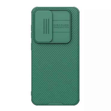 Premium čvrsta maska Nillkin "CamShield Pro" za Samsung Galaxy S24 FE - zelena