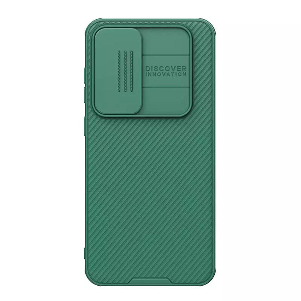 Premium čvrsta maska Nillkin "CamShield Pro" za Samsung Galaxy S24 FE - zelena