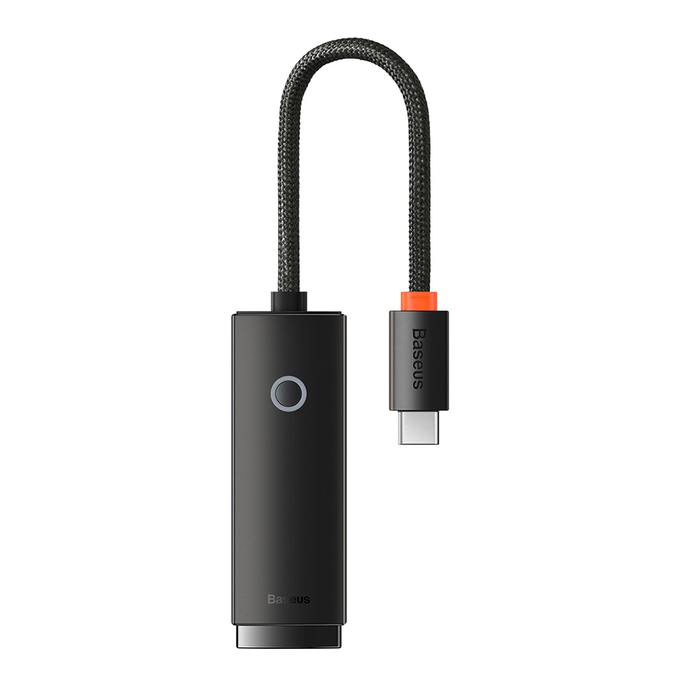 USB-C u Ethernet adapter Baseus "WKQX" do 100 Mbps - crni