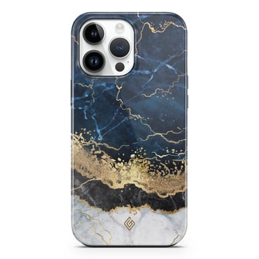 Maska za iPhone 16 Pro GAIIA by Optishield® - Aerial Azure