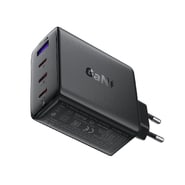Premium zidni adapter za punjenje Acefast "A94" s GaN tehnologijom, 1x USB-A i 3x USB-C izlazima 100W -  crni Premium zidni adapter za punjenje Acefast "A94" s GaN tehnologijom, 1x USB-A i 3x USB-C izlazima 100W -  crni
