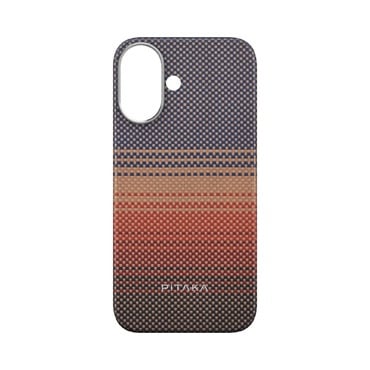 Premium maska  Pitaka "Tactile Woven MagEZ 5" za iPhone 16 - sunset