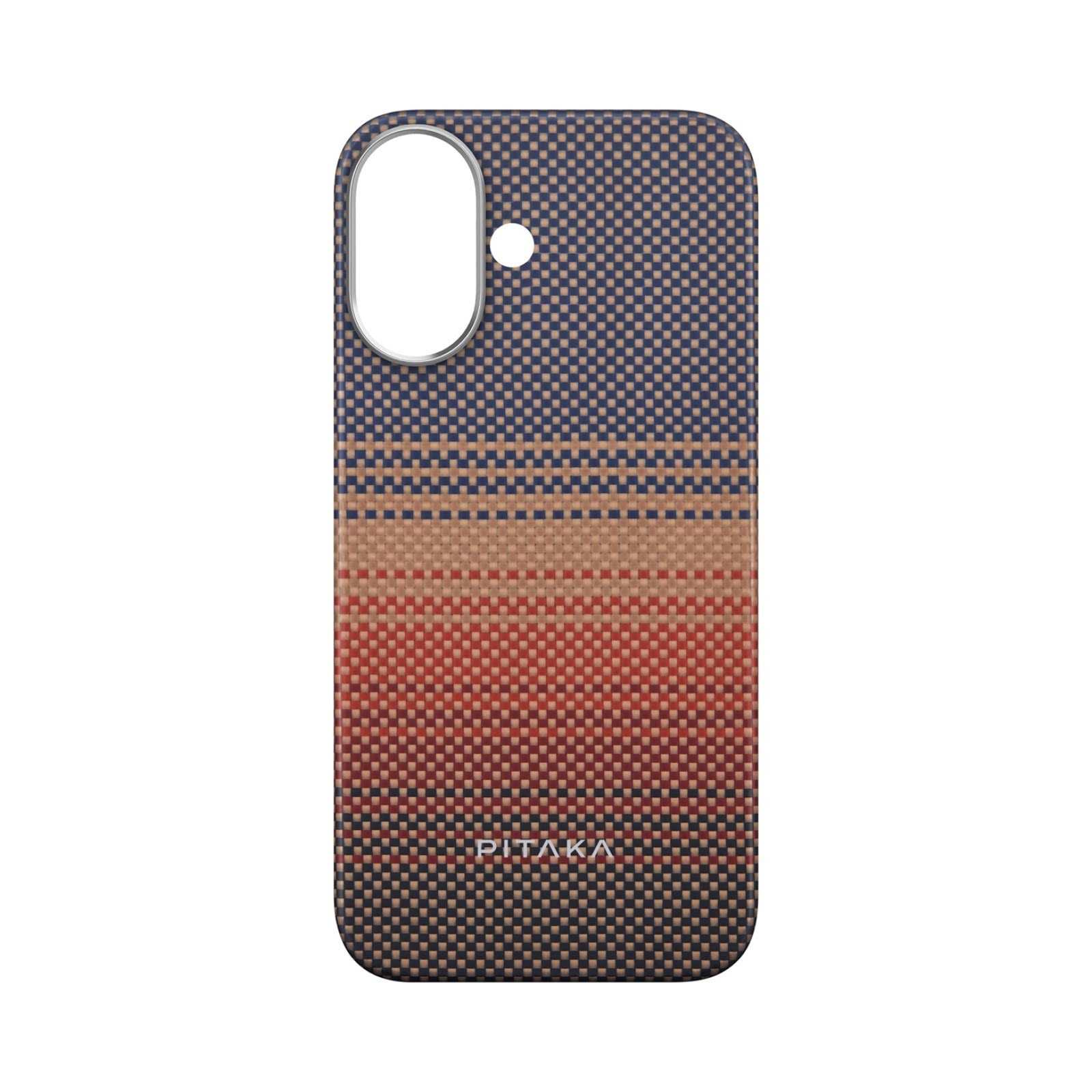 Premium maska Pitaka "Tactile Woven MagEZ 5" za iPhone 16 - sunset