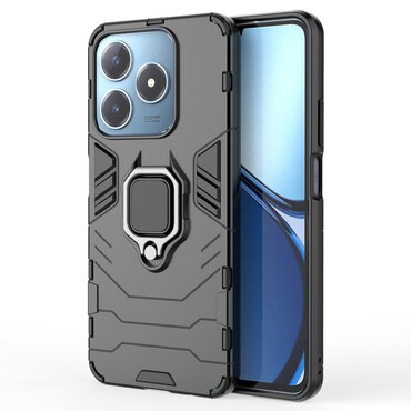 Hibridna maska "Impact X Ring" za Realme C61 - crna