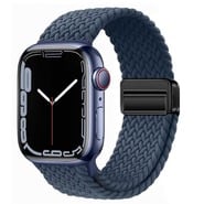 Pleteni remen za sat Apple Watch (42 / 44 / 45 / 46 / 49 mm) "Nylon Braid" - deep blue