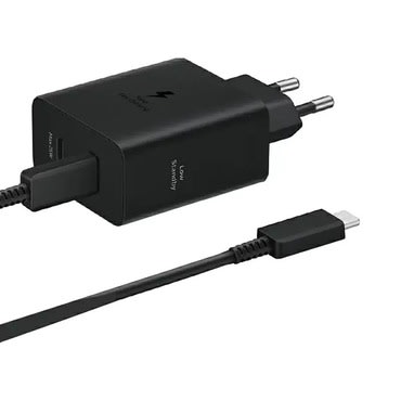 Originalni zidni punjač i USB-C kabel amsung EP-T5020XBEGEU 50W - 1.8m - crni Originalni zidni punjač i USB-C kabel amsung EP-T5020XBEGEU 50W - 1.8m - crni
