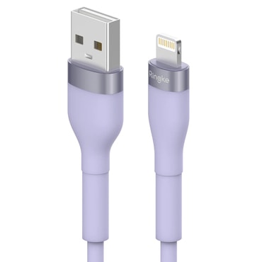 USB-A u Lightning kabel za punjenje i podatkovni Ringke "Pastel" 12W - 2m - ljubičasti