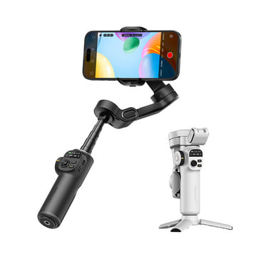 Gimbal stabilizator Smart X2 - Profesionalni 3-jezgreni stabilizator s ugrađenim teleskopskim štapom, tripodom i Bluetooth upravljanjem za mobilne uređaje