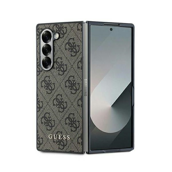 Originalna čvrsta TPU maska Guess "Charms" za Samsung Galaxy Z Fold6 - brown