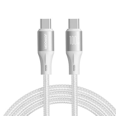 USB u USB-C pdatkovni i kabel za punjenje JoyRoom "A25" za brzo punjenje 100W - 1.2m - bijeli USB u USB-C pdatkovni i kabel za punjenje JoyRoom "A25" za brzo punjenje 100W - 1.2m - bijeli