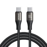 USB u USB-C pdatkovni i kabel za punjenje JoyRoom "A25" za brzo punjenje 100W - 1.2m - black