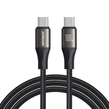 USB u USB-C pdatkovni i kabel za punjenje JoyRoom "A25" za brzo punjenje 100W - 1.2m - black USB u USB-C pdatkovni i kabel za punjenje JoyRoom "A25" za brzo punjenje 100W - 1.2m - black