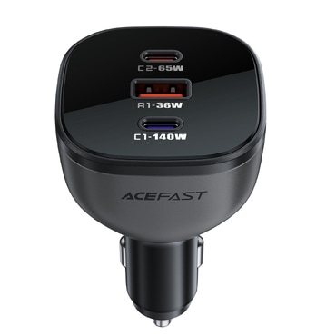 Brzi autopunjač Acefast "B14" 165W s QC, PD i tri izlaza Brzi autopunjač Acefast "B14" 165W s QC, PD i tri izlaza