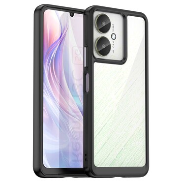 Hibridna maska "Frame Shield" za Xiaomi Redmi 13C 5G - crna