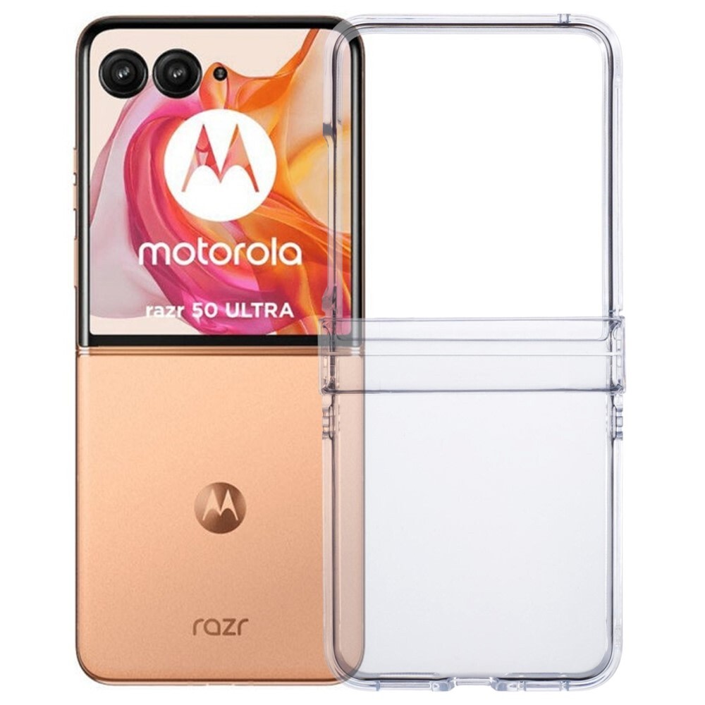 TPU gel maska za Motorola Razr 50 Ultra - prozirna
